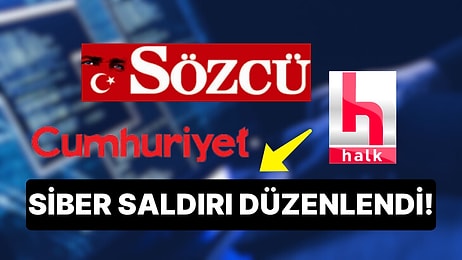 Sözcü, Halk TV ve Cumhuriyet'e Siber Saldırı Düzenlendi