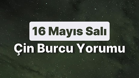 16 Mayıs Salı Çin Burcuna Göre Günün Nasıl Geçecek?