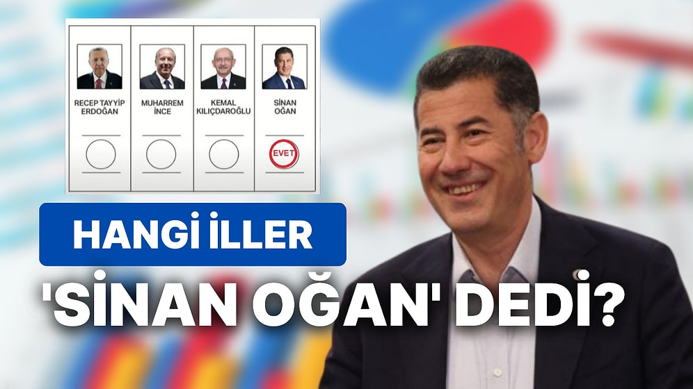 ATA İttifakı Adayı Sinan Oğan'ın En Çok Oy Aldığı İller Belli Oldu!