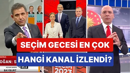 14 Mayıs Seçim Gecesinin Reyting Şampiyonu Belli Oldu: FOX TV Açık Ara Fark Attı!