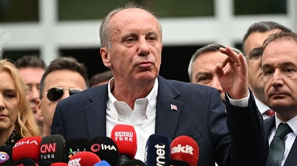 11 Mayıs tarihinde adaylıktan çekildiğini duyuran Memleket Partisi Genel Başkanı Muharrem İnce ise son paylaşılan verilere göre 230 binin üzerinde oy toplayarak %0,43 oy oranıyla seçimi tamamladı.