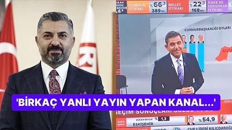 RTÜK Başkanı Ebubekir Şahin Seçim Yayınlarıyla İlgili Açıklama Yaptı