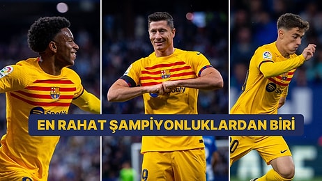 Real Madrid'e 14 Puan Fark Atarak Gelen Şampiyonluk! Barcelona, La Liga'da Mutlu Sona Ulaştı