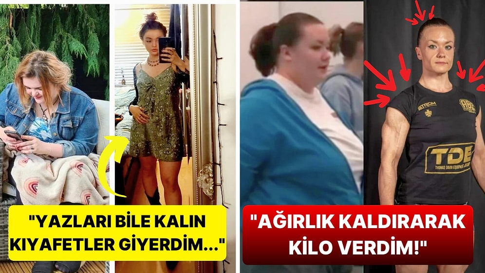 Kilo Vererek Vücutlarını ve Hayatlarını Tamamiyle Değiştiren Kişilerden Hepimizi Dumur Eden 15 Fotoğraf