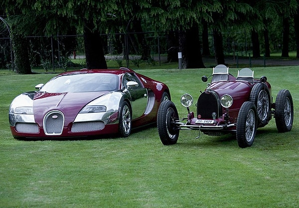 26. «Бугатти сейчас и тогда»