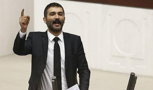 Hatay Milletvekili Barış Atay, Hatay'daki yerini Gezi Davası olaylarında 18 yıl hapis cezasına çarptırılan Avukat Can Atalay'a bırakmıştı.