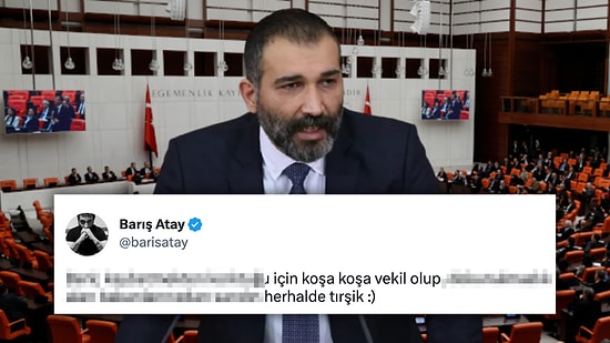 Meclise Seçilemeyen Barış Atay, Dokunulmazlığının Kalktığını Söyleyen Kişiye Okkalı Bir Cevap Verdi