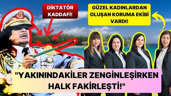 40 Yıl Boyunca İktidarda Kalan "Afrika'nın Kralı" Acımasız Diktatör Muammer Kaddafi Kimdir?