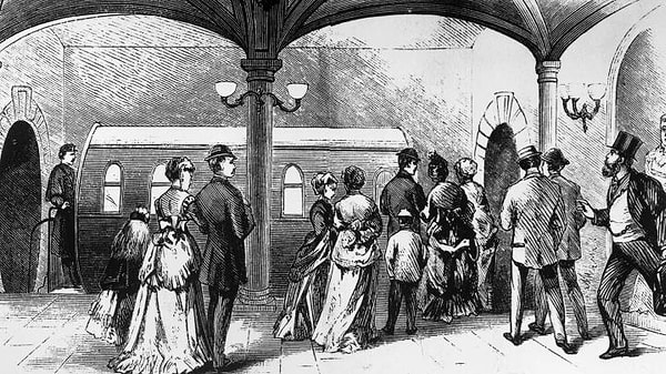 Распространение электрического освещения и общественный транспорт открыли новую эру на Бродвее.