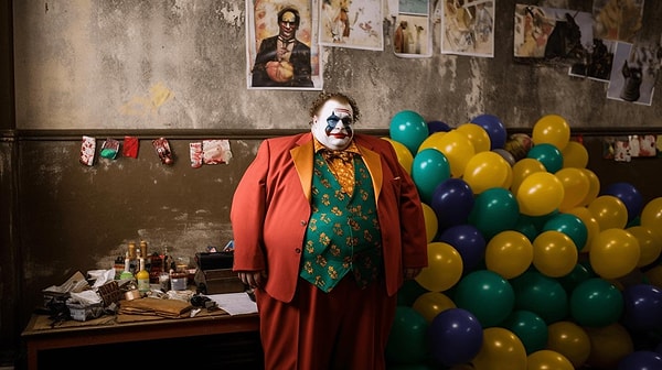 Джокер на пенсии, который рассказывает о своих воспоминаниях внукам.