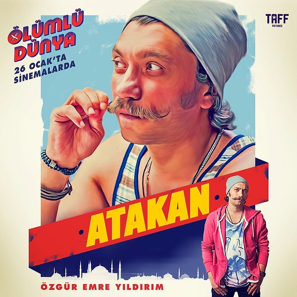 Özgür Emre Yıldırım as "Atakan"