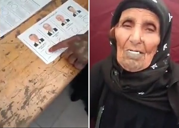 Birlikte kabine giren kişilerin Erdoğan'a oy verdikleri görülüyor. O görüntüler gündem oldu.