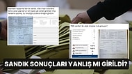 Seçim Sonuçlarında Bir Terslik Olduğunu Düşünen Sosyal Medya Kullanıcılarının 'Tutanak' Paylaşımları