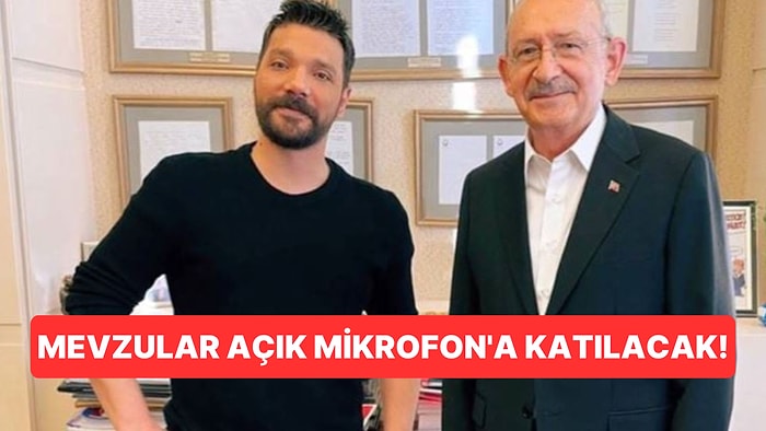 Cumhurbaşkanı Adayı Kemal Kılıçdaroğlu Mevzular Açık Mikrofon'a Katılacak!