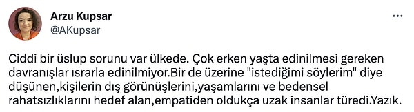 Bu çirkin yorumun ardından da Milor'a takipçilerinden destek geldi.