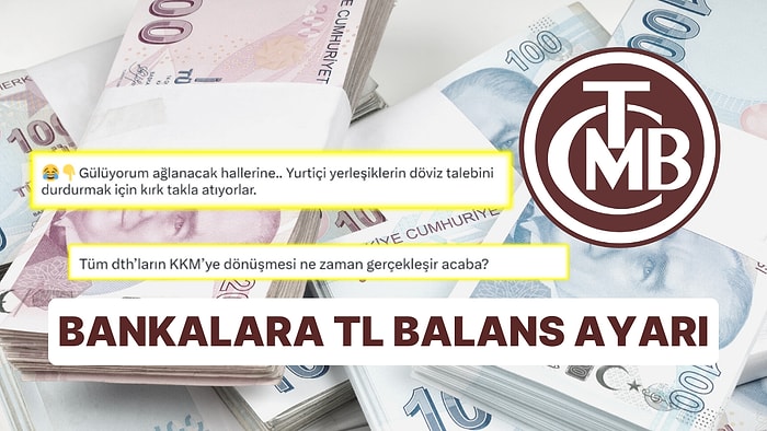 Merkez Bankası Rüyasında Görüyor Bankalar Sabaha Yeni Düzenlemeyle Uyanıyor: TL Dönüşüm İçin Yeni Hedefler!