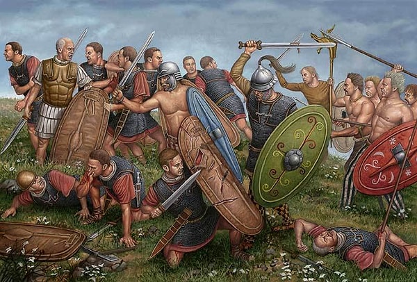 2. Кто одержал победу в Галльской войне?