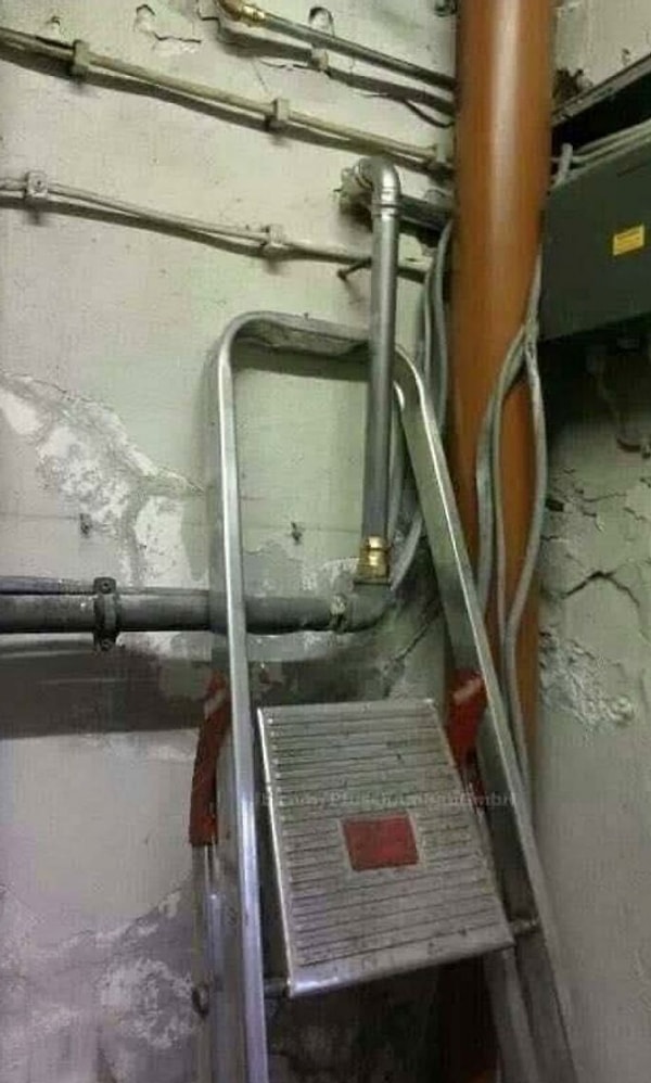 5. Теперь эта лестница там навеки