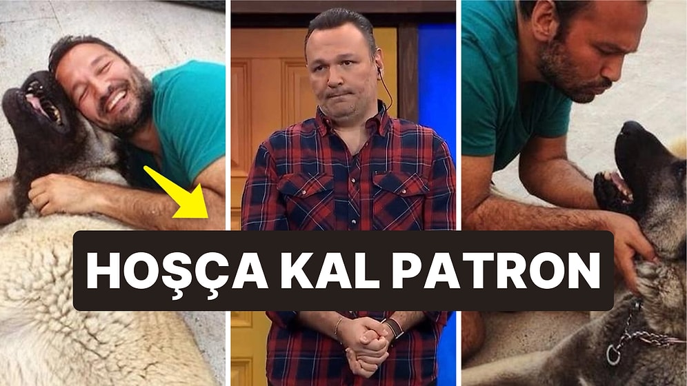 Ali Sunal, Köpeğine "Hoşça Kal Patron" Sözleriyle Veda Etti