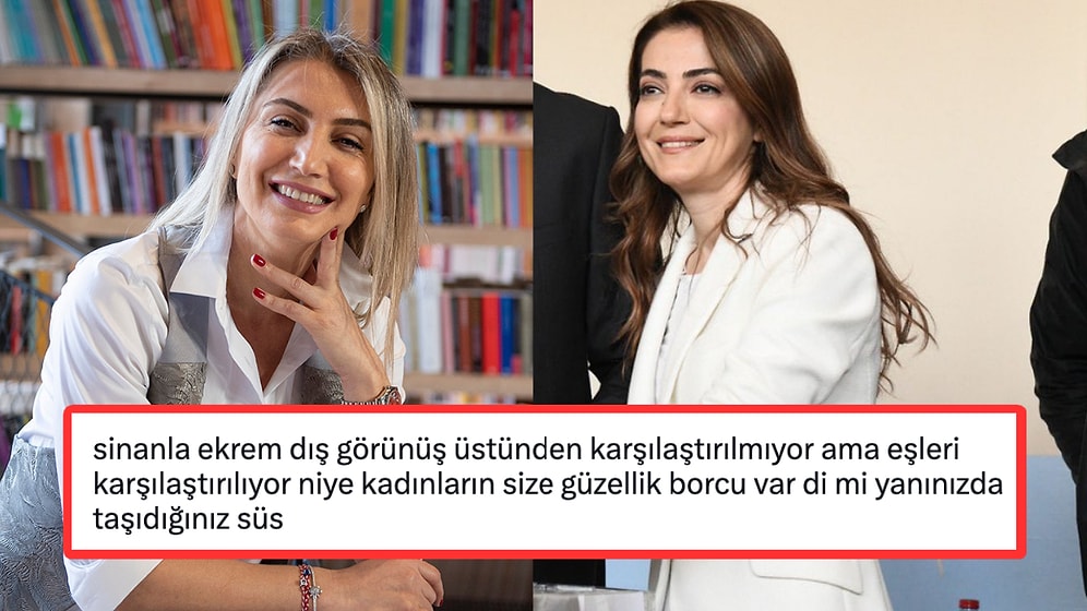 Sinan Oğan'ın Eşi Gökçen Oğan ve Dilek İmamoğlu'nun Güzellik Karşılaştırması Sinirleri Zıplattı!