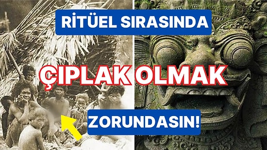 Giyinmek Yasak! Filipinler'de Farklı Bir Boyuttan Geldiklerini İddia Eden Aeta Kabilesi'nin İlginç Ritüelleri