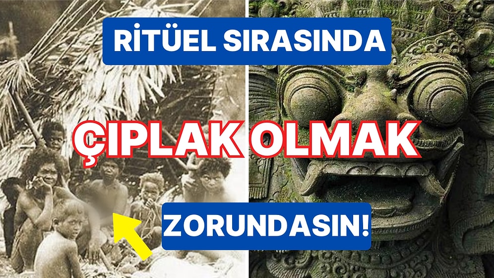 Giyinmek Yasak! Filipinler'de Farklı Bir Boyuttan Geldiklerini İddia Eden Aeta Kabilesi'nin İlginç Ritüelleri