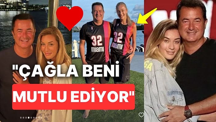 Acun Ilıcalı ve Sevgilisi Ayça Çağla Altunkaya'dan Dostu Düşmanı Çatlatacak Çok Mutluyuz Pozu