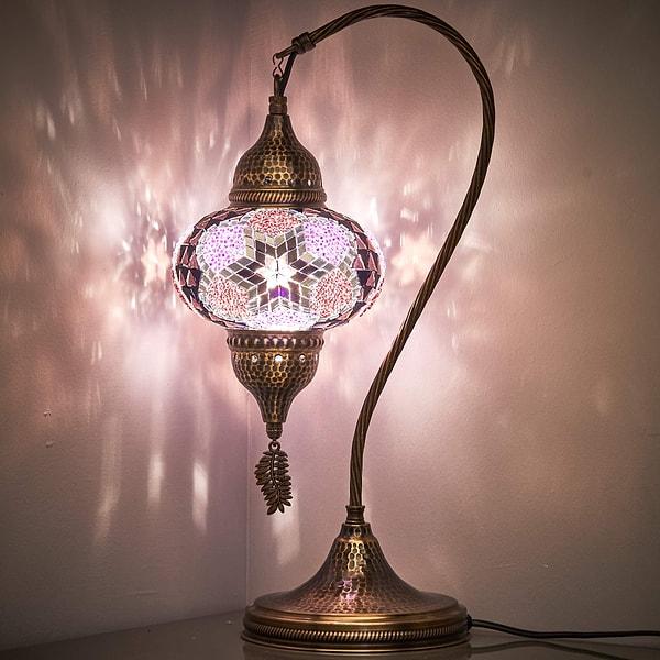 10.	Turkish Mosaic Lamps: