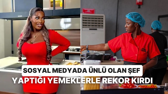 Dünyaca Ünlü Şef Hilda Baci, 100 Saat Hiç Durmadan Yemek Yaparak Rekor Kırdı!