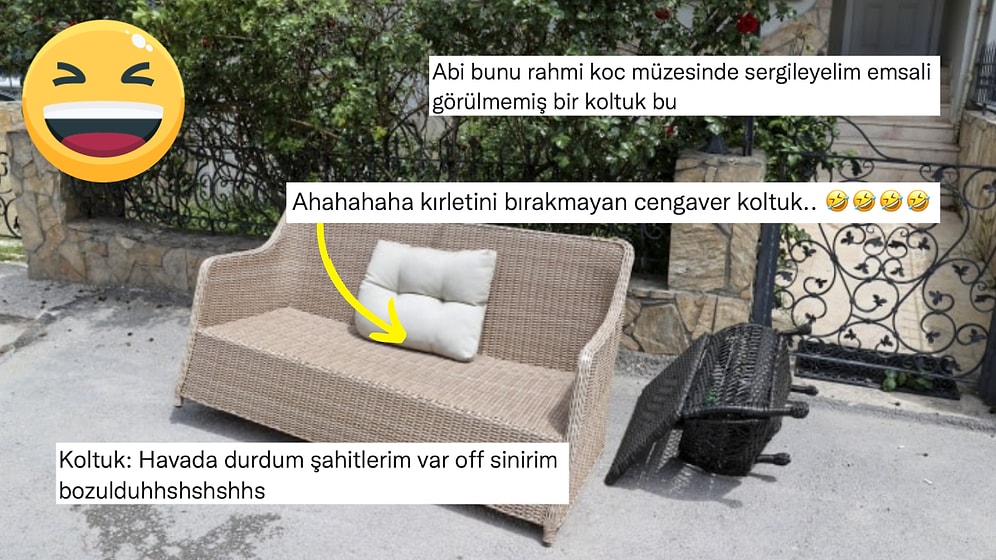 Ankara'daki Fırtınada Uçup Başka Bir Binaya Giren Koltuk Ortalığı Ayağa Kaldırdı: Sahibi Aranıyor!