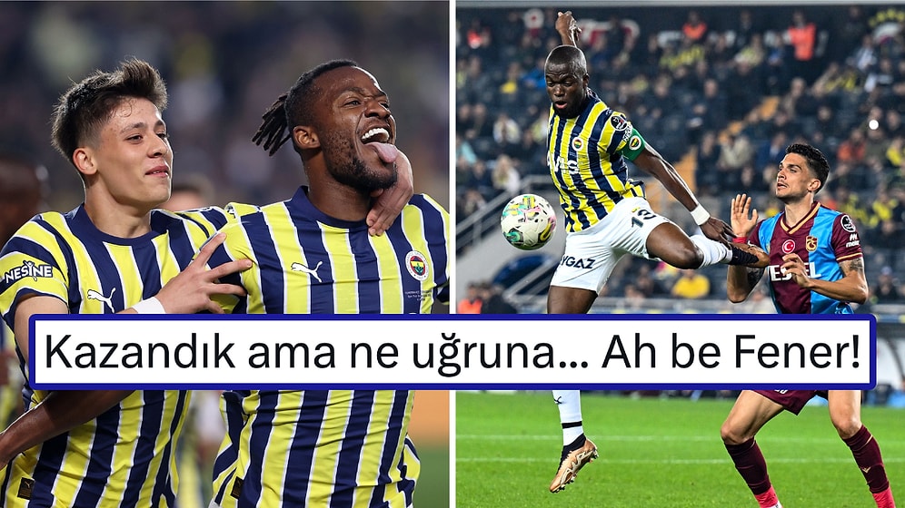 Fenerbahçe'nin Rahat Kazandığı Trabzonspor Maçına Sosyal Medyadan Gelen Tepkiler
