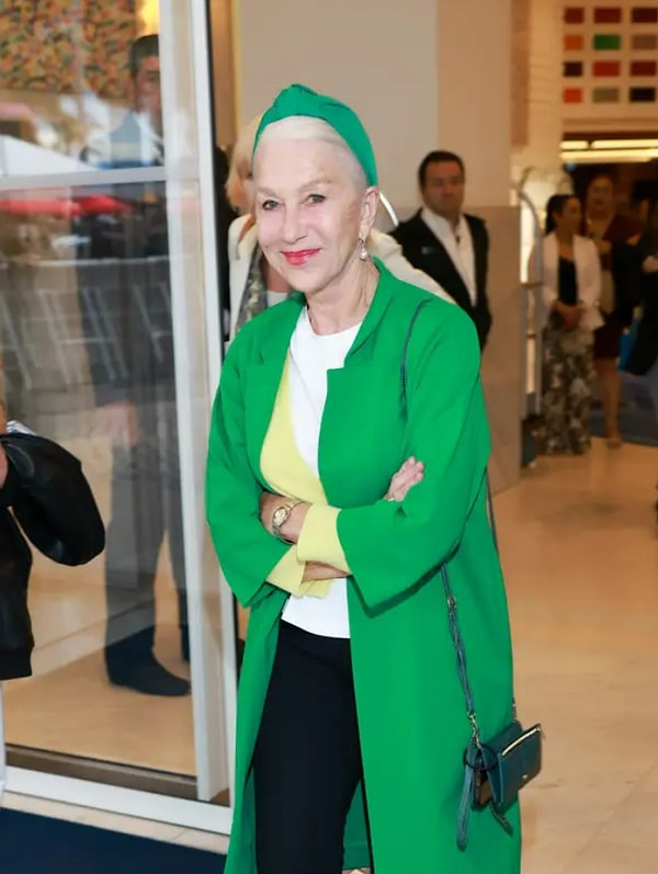 2. Хелен Миррен сейчас в 77: