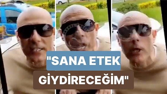 Üsküdar'da Kavga Ettiği Otobüs Şoförünün Önünü Kesen Adam "Sana Etek Giydireceğim" Dedi