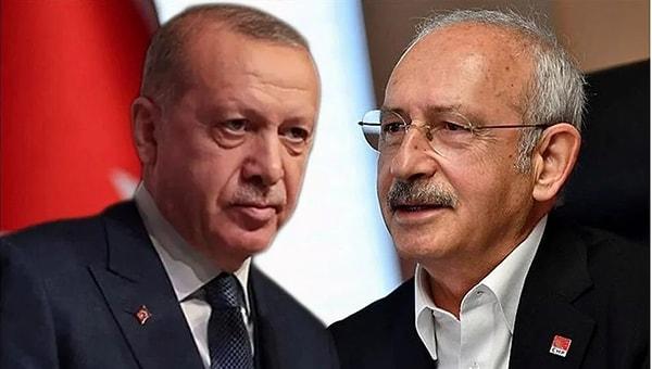 Millet İttifakı Adayı Kemal Kılıçdaroğlu ve Cumhur İttifakı Adayı Recep Tayyip Erdoğan seçimde %50'nin altında kalınca seçim 2. tura kaldı.