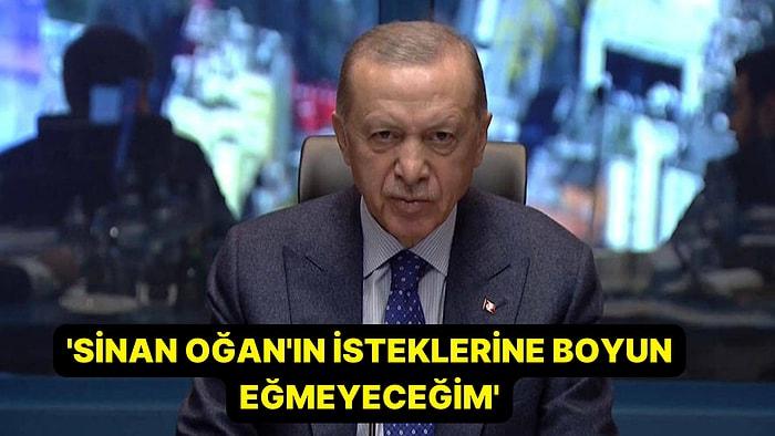 Erdoğan, HÜDA PAR'dan Vazgeçmiyor: 'Sinan Oğan'ın İsteklerine Boyun Eğmeyeceğim'
