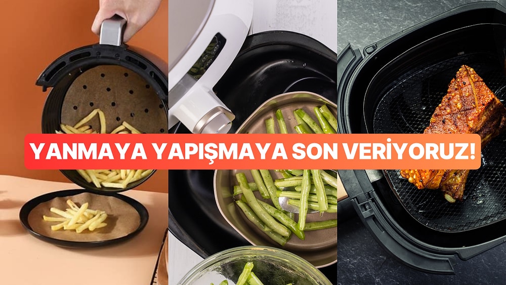 Farklı Tarifleri Kolayca ve Sağlıklı Şekilde Yapabilmenizi Sağlayacak Airfryer Pişirme Kapları