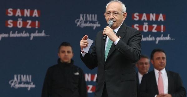 “CHP Genel Başkanı Kılıçdaroğlu’nun yaptırdığı araştırmada ise Erdoğan’ın tercih ettiği kampanyanın oy oranlarına etki etmediği sonucu çıkmış.”