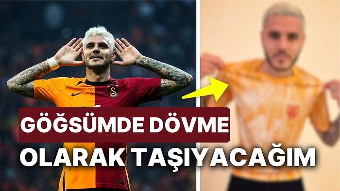 Galatasaray'dan Arjantinli Golcü Futbolcu Mauro Icardi'ye Özel Forma Tasarımı!