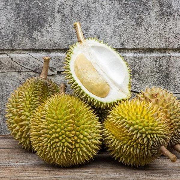 Güneydoğu Asya'da bulunan Durian meyvesi, bulunduğu bölgelerde 'meyvelerin kralı' olarak bilinir.