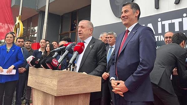 Halk TV yayınında konuşan Ümit Özdağ, Ata İttifakı'nın dağıldığını ve ittifakın en güçlü bileşenlerinden Zafer Partisi'nin ikinci turda kimi destekleyeceğini yarın açıklayacağını söyledi.