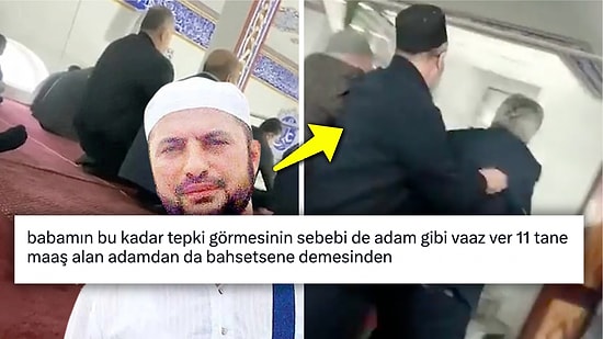 Alenen İç Savaş Çağrısı Yapan İmam'a Tepki Gösteren Vatandaşı Yaka Paça Camiden Attılar