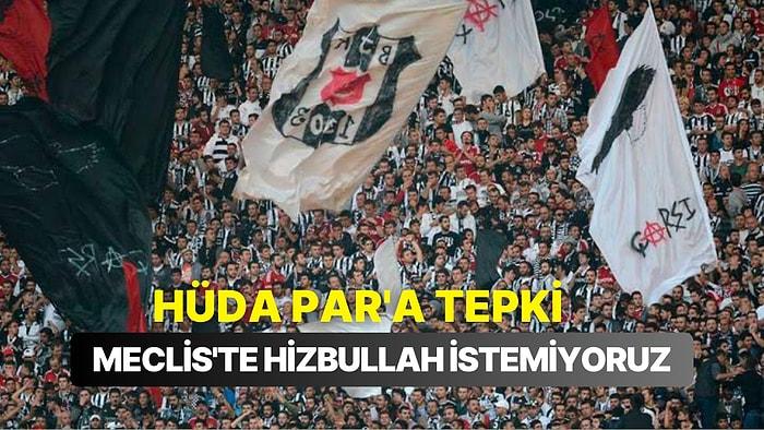 Adana Demirspor Maçında Beşiktaşlılar Tribünleri "Mecliste Hizbullah İstemiyoruz" Diyerek İnletti
