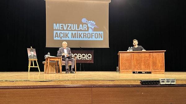Salonun büyük çoğunluğunu karşıt görüşlü gençlerin oluşturduğu bölüm, Kemal Kılıçdaroğlu'na yöneltilen sorularla da tartışma yaratmıştı.