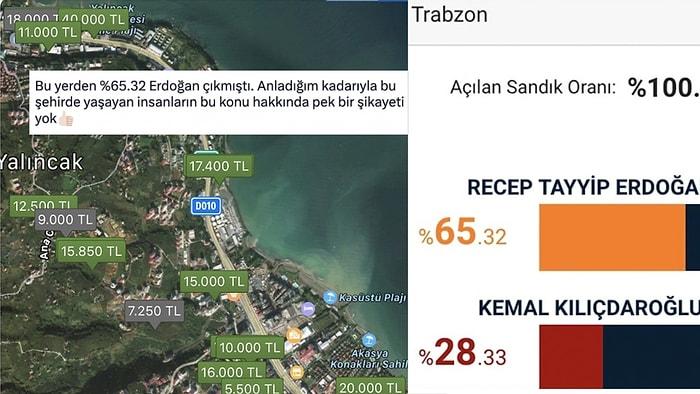 Erdoğan'ın %65 Oranında Oy Aldığı Trabzon'da Kiraların Uçmasına Gelen Sitem Dolu Yorumlar