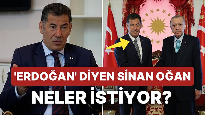 2. Turda Kimi Destekleyeceğini Açıklayan Sinan Oğan'ın İstekleri Nelerdir?