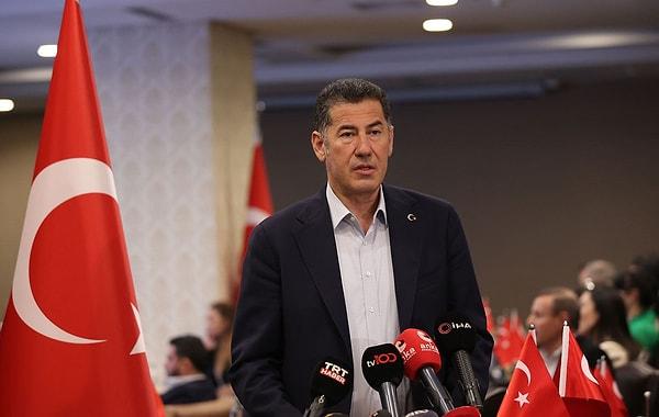 Sinan Oğan, düzenlediği basın toplantısında Recep Tayyip Erdoğan'ı destekleyeceğini açıkladı.
