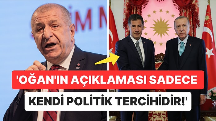 Zafer Partisi Genel Başkanı Ümit Özdağ’dan Sinan Oğan Açıklaması