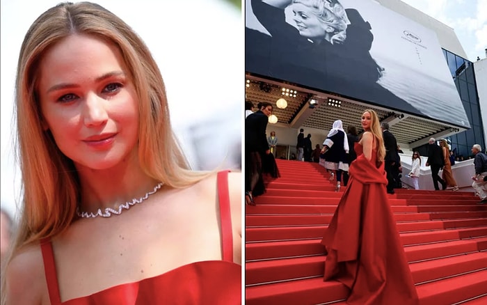 Дженнифер Лоуренс и её непредсказуемый стиль на красной дорожке Каннского кинофестиваля 2023