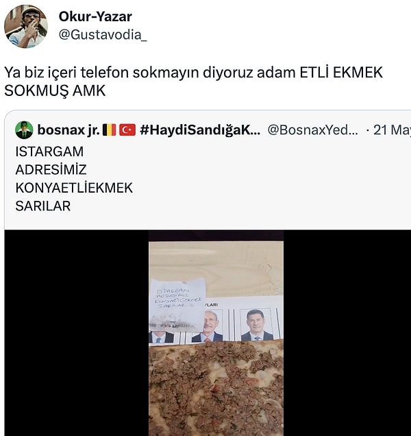Yazık nimete...