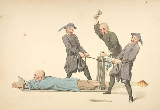 Забытые ужасы прошлого: Безжалостные способы наказания преступников в Древнем Китае